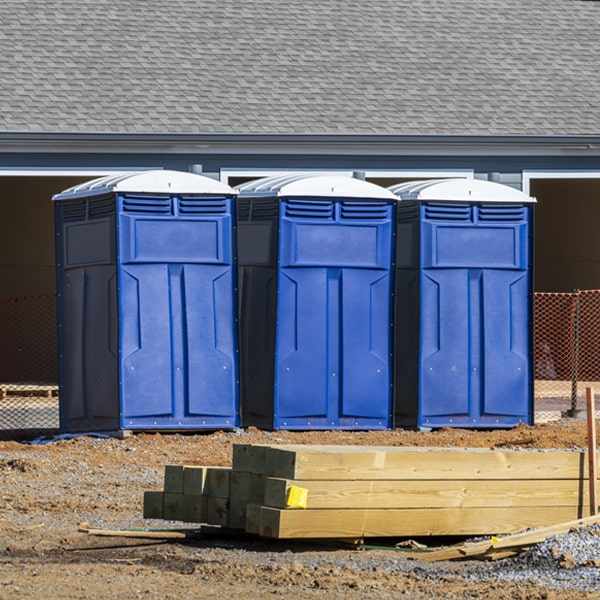 are there different sizes of portable restrooms available for rent in Statham GA